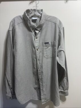 men’s Columbia XL button down lightweight